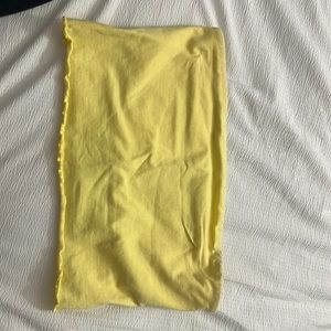 PacSun light yellow tube top